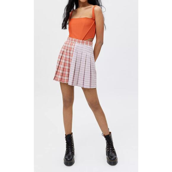NWT The Ragged Priest Seeker Pleated Mini Skirt Y2K Academia School Girl Size XS - Picture 9 of 15